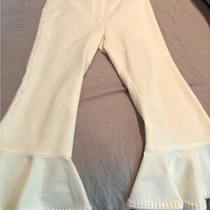 Derek Lam IO Crosby flared stretch pants